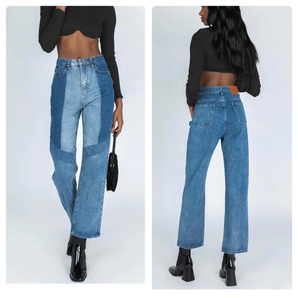 Princess Polly Denim - Princess Polly CHARLES DENIM JEANS.